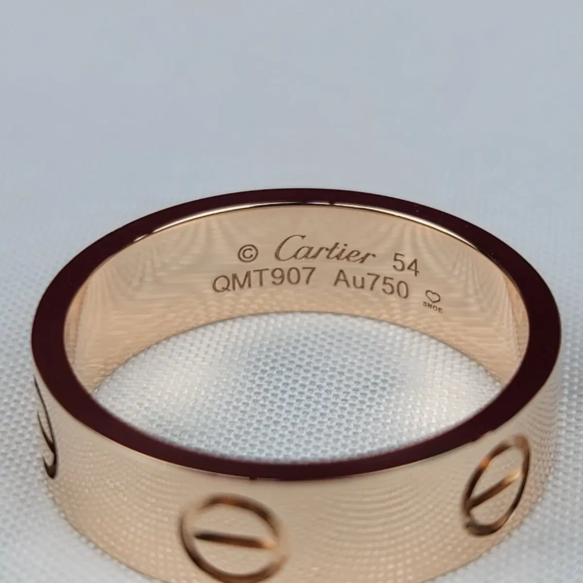 Cartier 5.5mm Loving Ring Rose Gold 54 No. 14 Ring