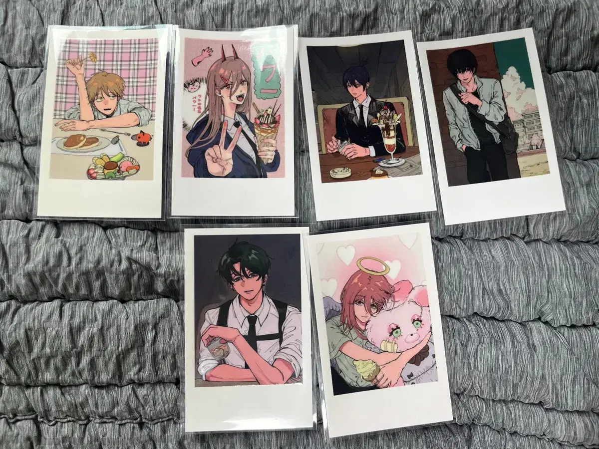 Passwords Chainsaw Man polaroid set in bulk