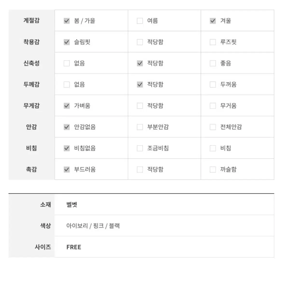 멜라운지 벨벳 나시 가디건나시 나시