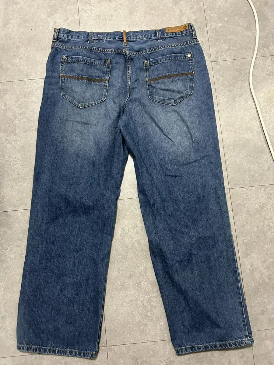 Timberland Wide Fit Vintage Big Size Denim Pants 38