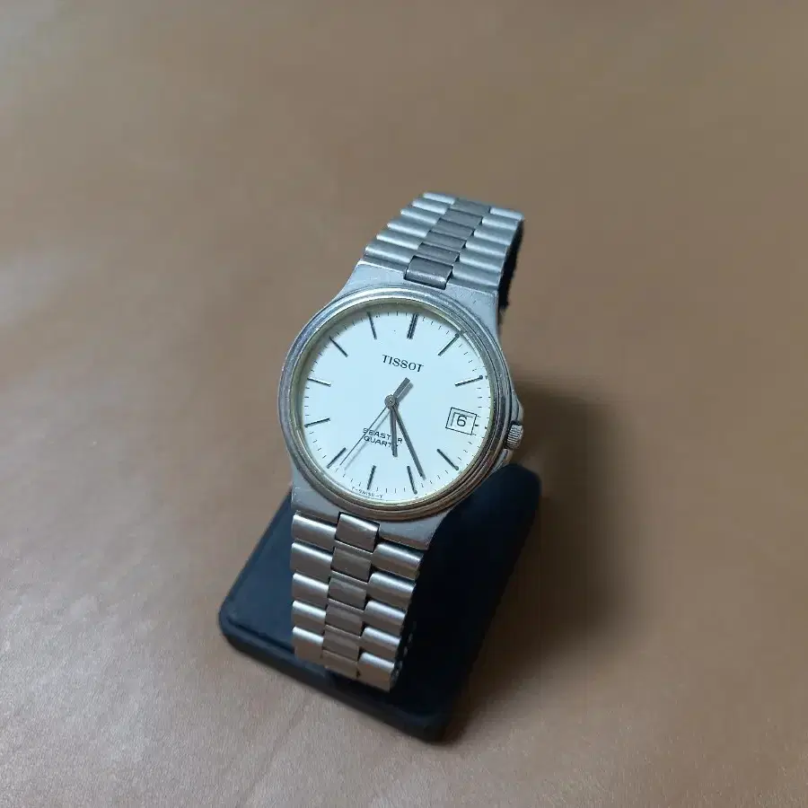 TISSOT 시계 빈티지 씨스타 쿼츠 남성용 스틸