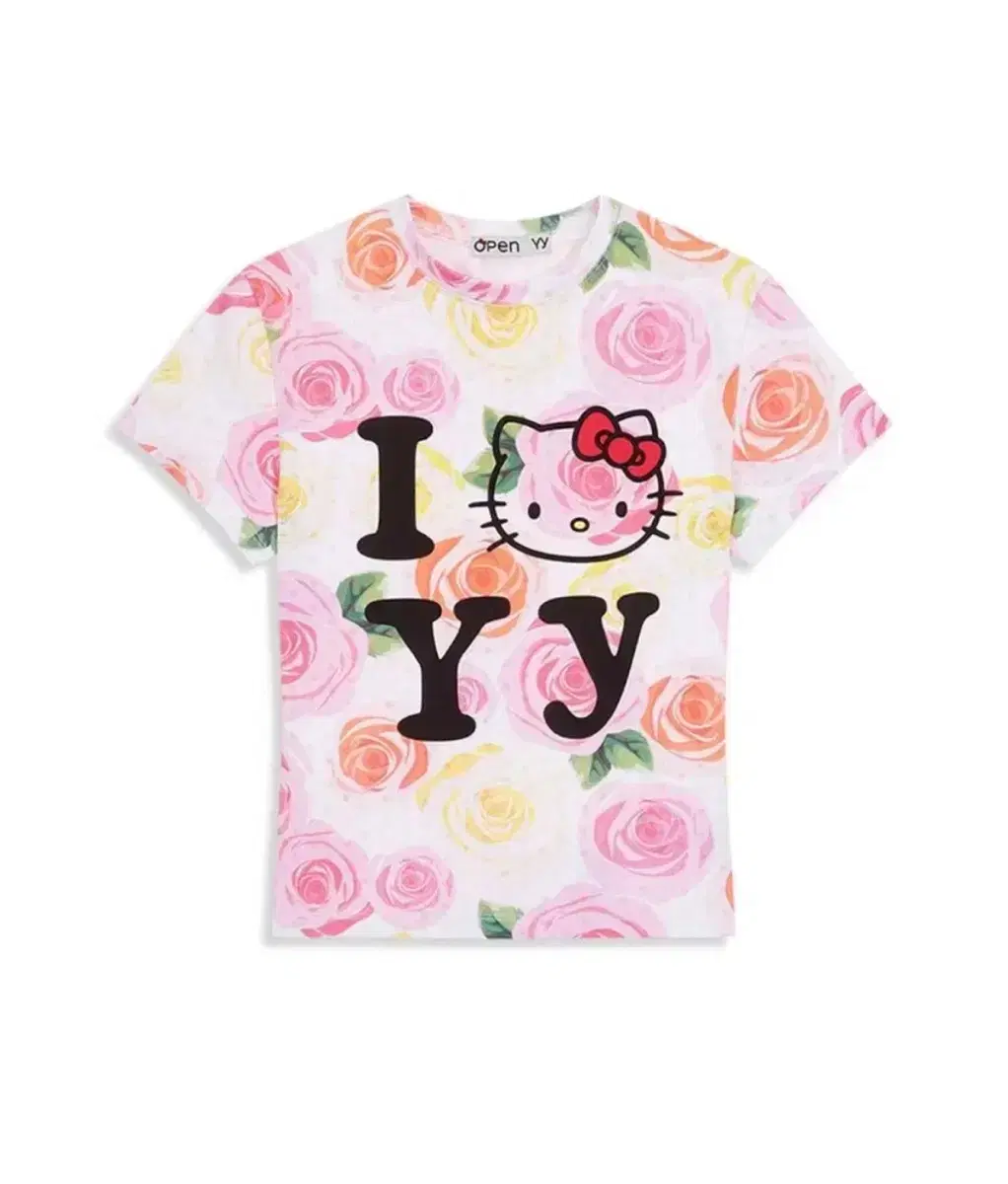 Open y y y y kitty baby tee vahn