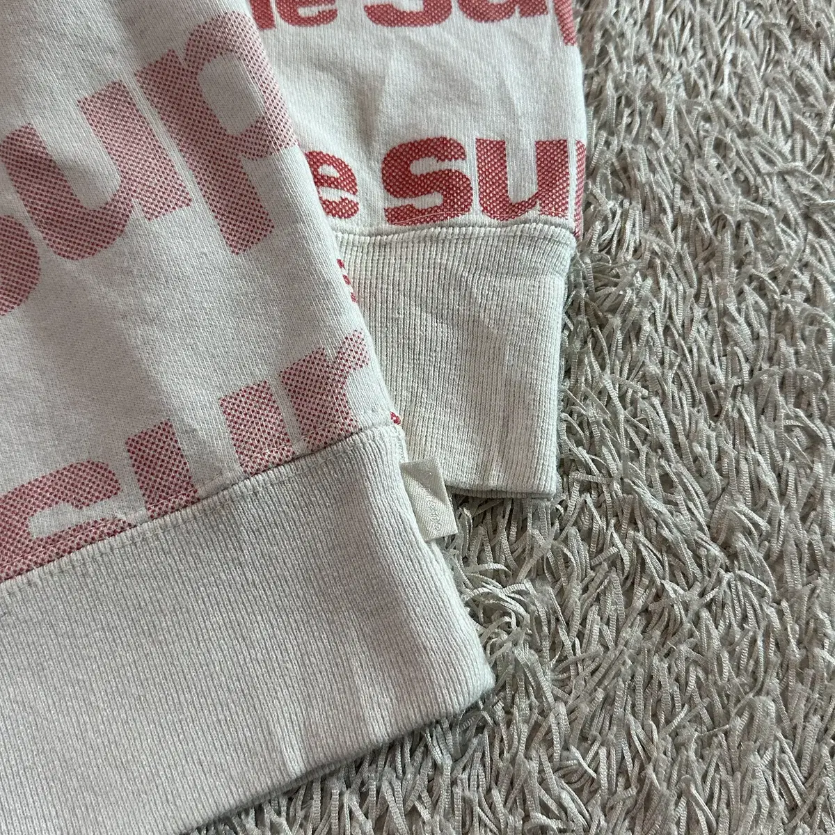 [M] 20SS 슈프림 SUPREME RADIAL LOGO 맨투맨