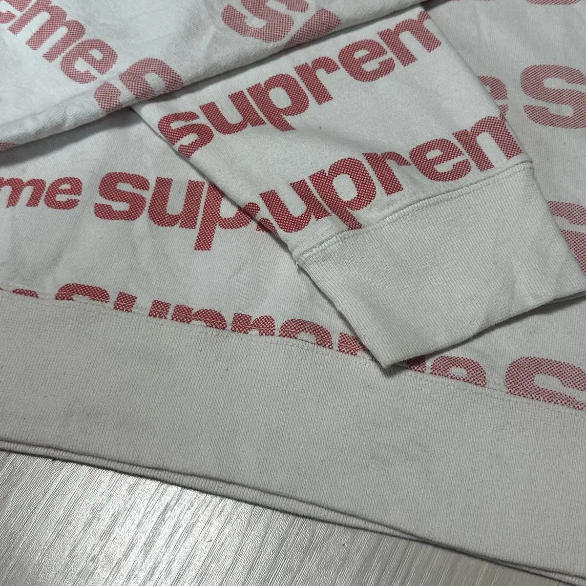 [M] 20SS 슈프림 SUPREME RADIAL LOGO 맨투맨