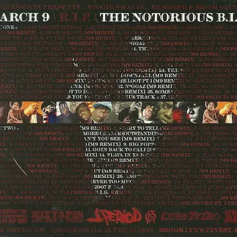 Notorious BIG - March 9 (Mix J. Period)