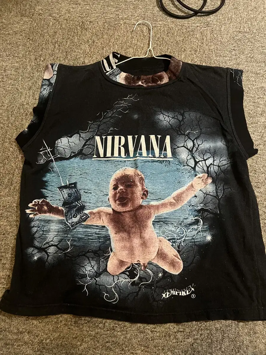 Rare Vintage Nirvana Nasi Band T-Shirt