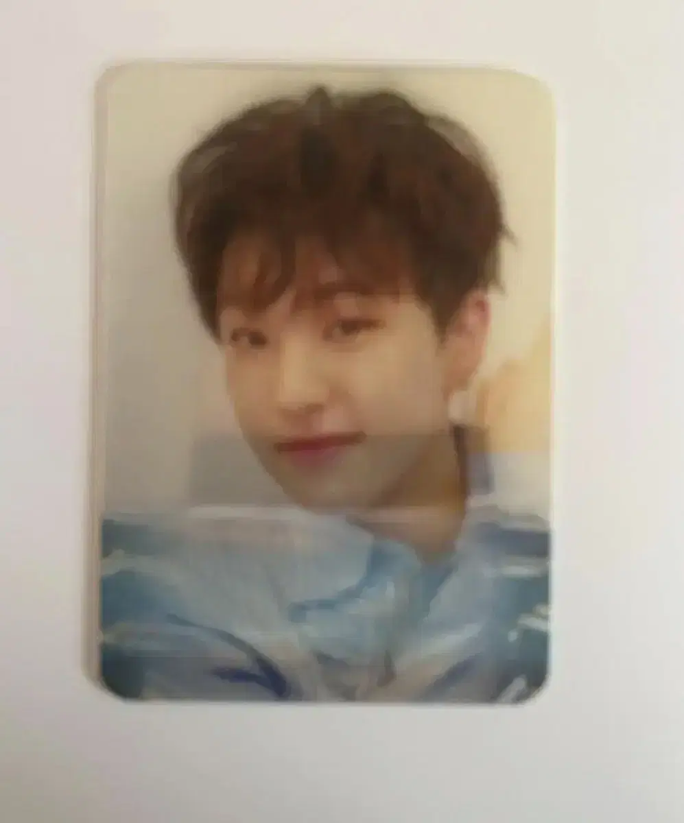 Thank you seventeen hoshi lenticular photocard