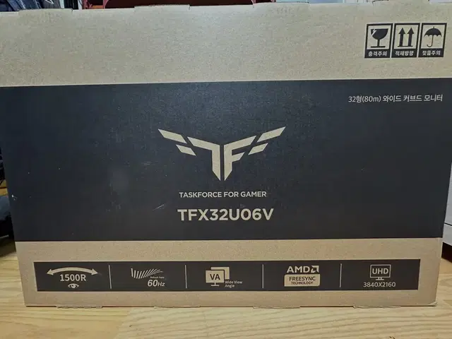 한성 TFX32U06V 4K 커브드