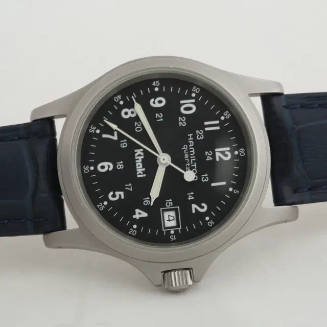 해밀턴 카키 Hamilton Khaki 블랙 다이얼 쿼츠 9821C