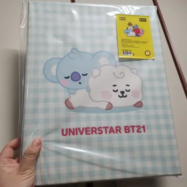 BT21 패브릭 액자 핑크or블루