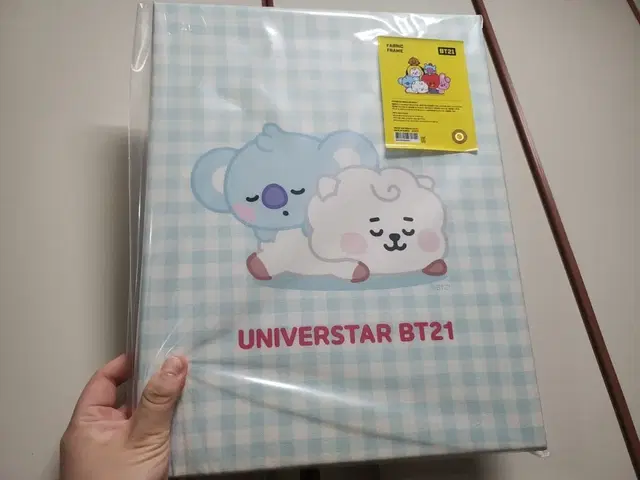 BT21 패브릭 액자 핑크or블루