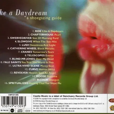 슈게이징 가이드 - Like A Daydream (CD) 유럽반 미개봉