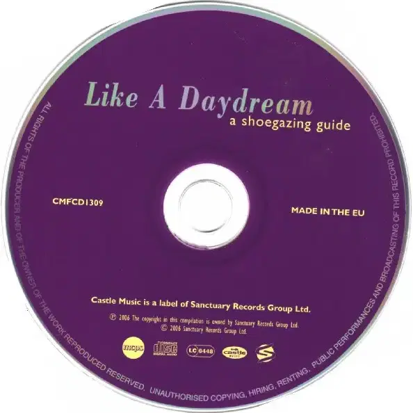 슈게이징 가이드 - Like A Daydream (CD) 유럽반 미개봉