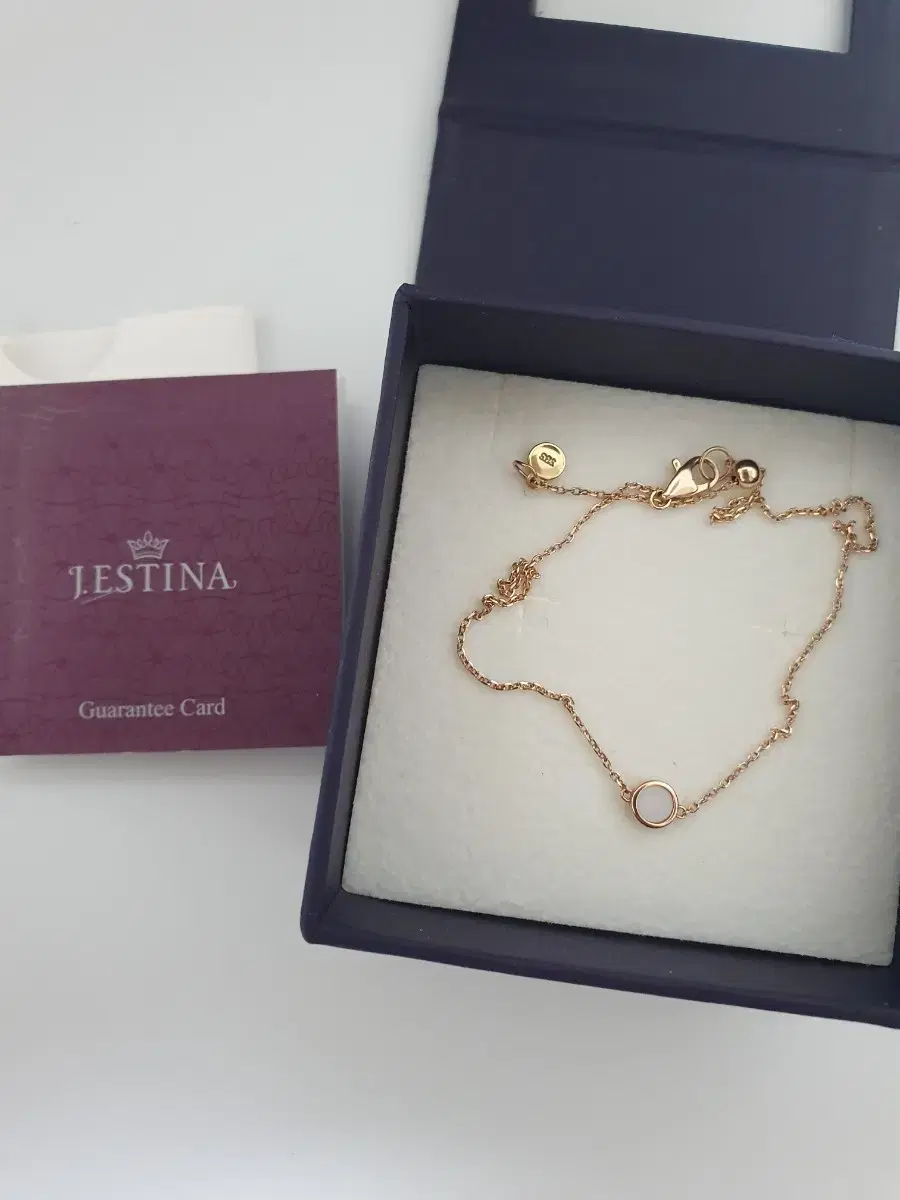 Jay's 14K Mother of Pearl Anklet