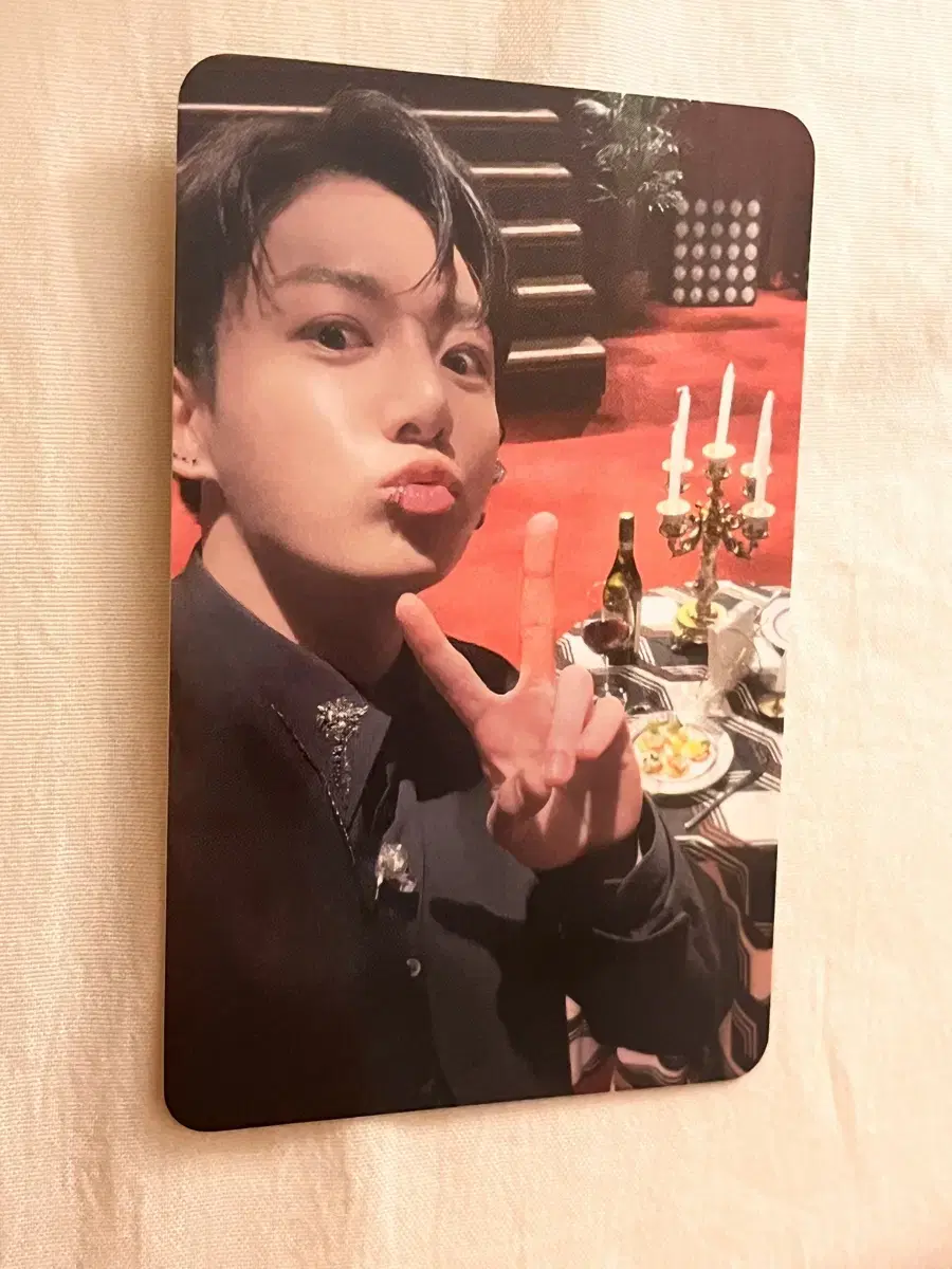 never let go unreleased photocard jeon jungkook sells