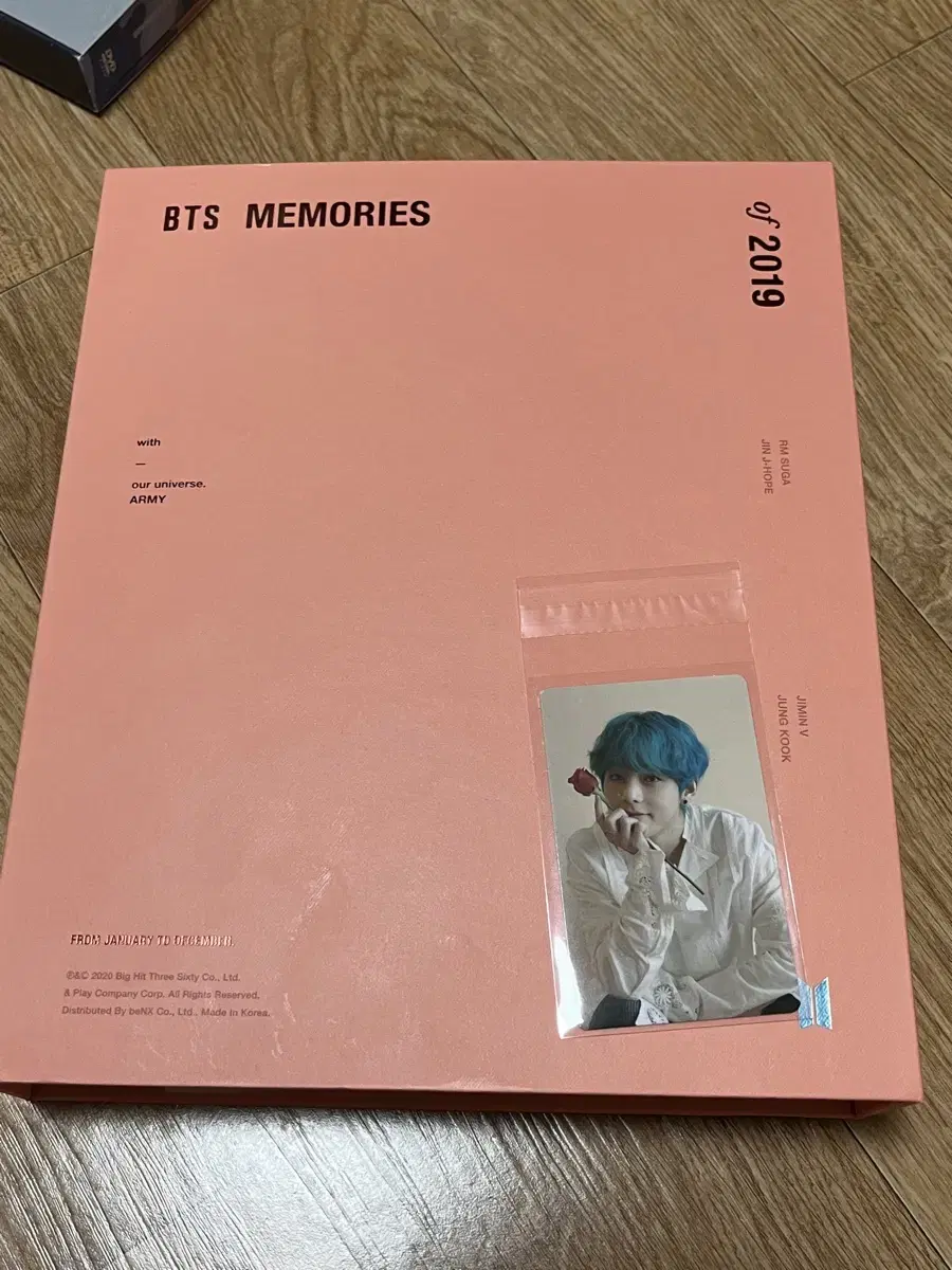 BTS BTS Memories 2019 wts full set sealed v