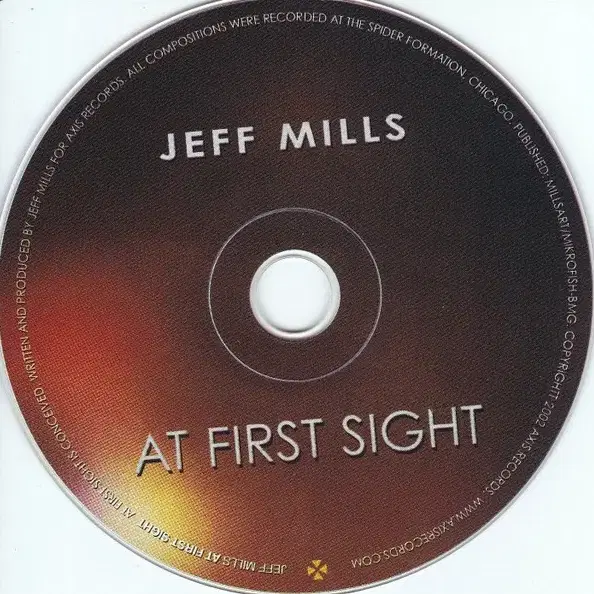 Jeff Mills - At First Sight (CD)유럽반초판민트급