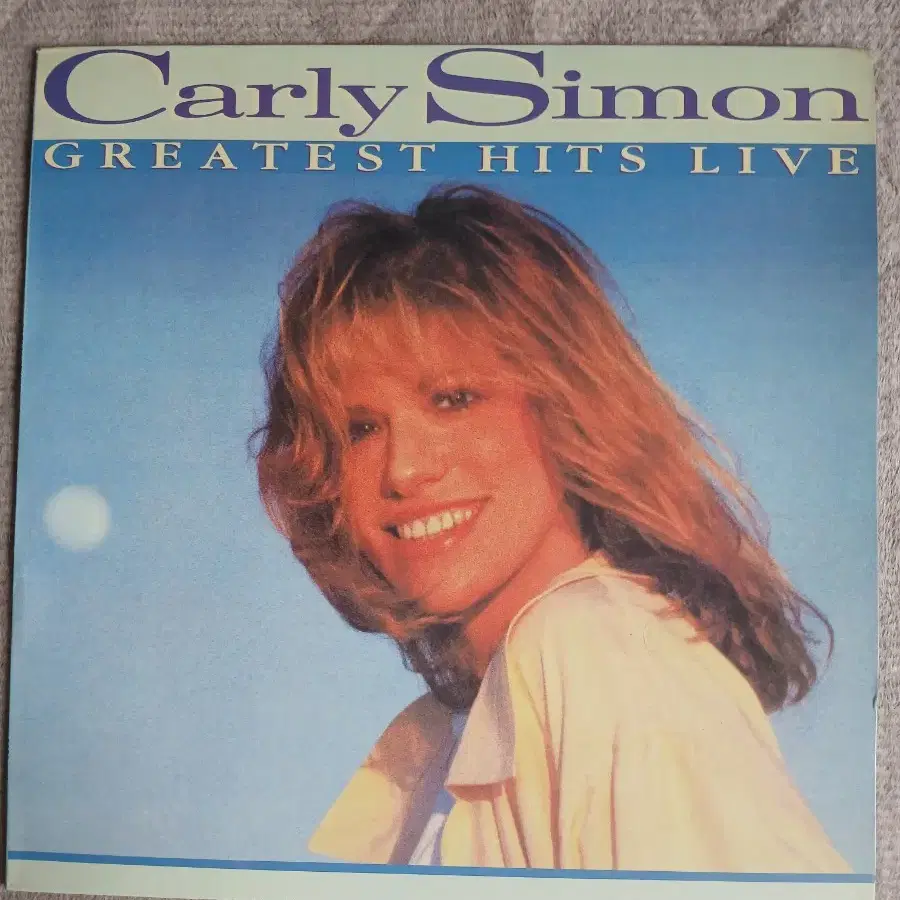 Lp중고 Carly Simon - GREATEST HITS LIVE 음반