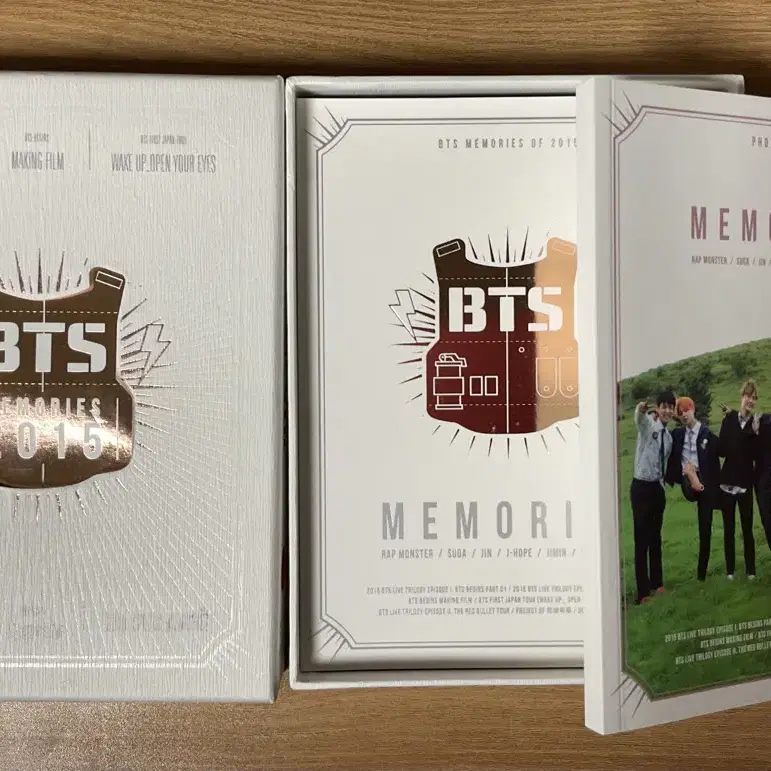 방탄소년단 2015메모리즈 DVD