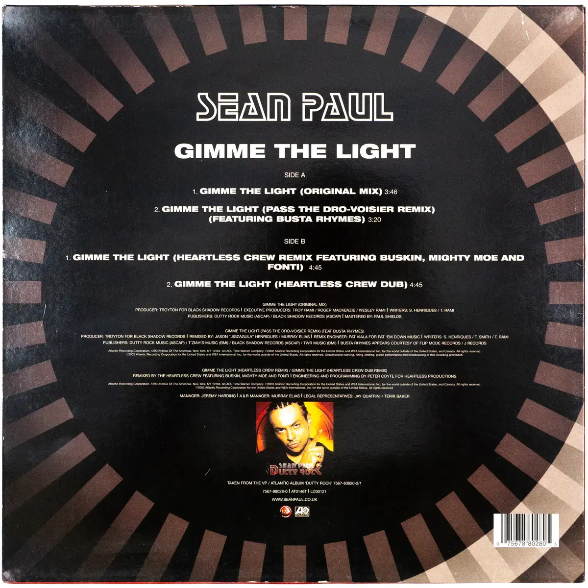 Sean Paul - Gimme The Light LP