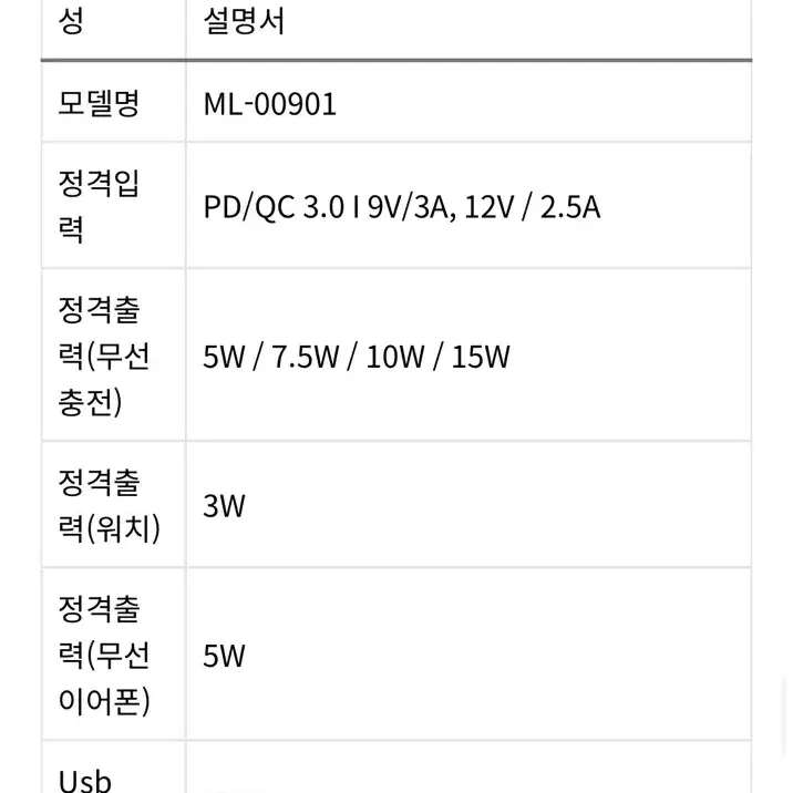 뮤렌드 C7 5 in 멀티 충전기