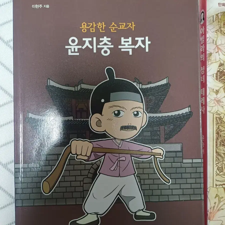 성인 만화책(용감한 순교자 윤지충 복자, 아빌라의 성녀 데레사)