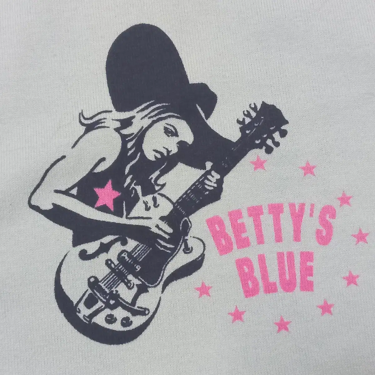 BETTYS BLUE 베티스 블루 카우걸 프린팅 반팔티 S(44)