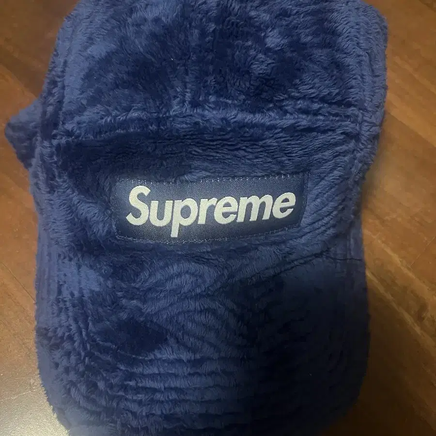 Supreme Swirl Fleece Camp Cap Blue 슈프림