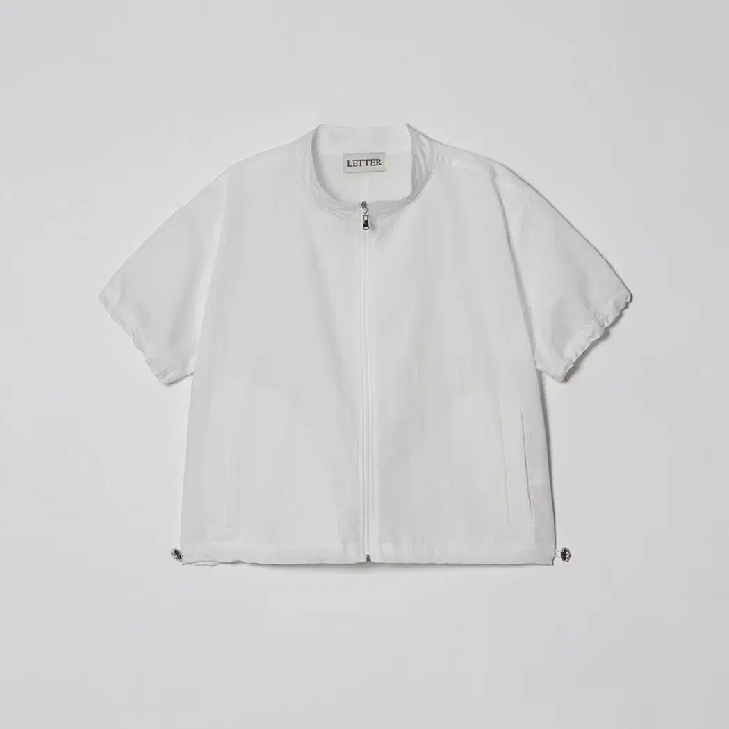 Letter 샵레터 Kasper wind jumper (white)