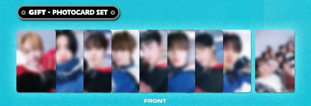 ateez concert tinyzone photocard full set wts