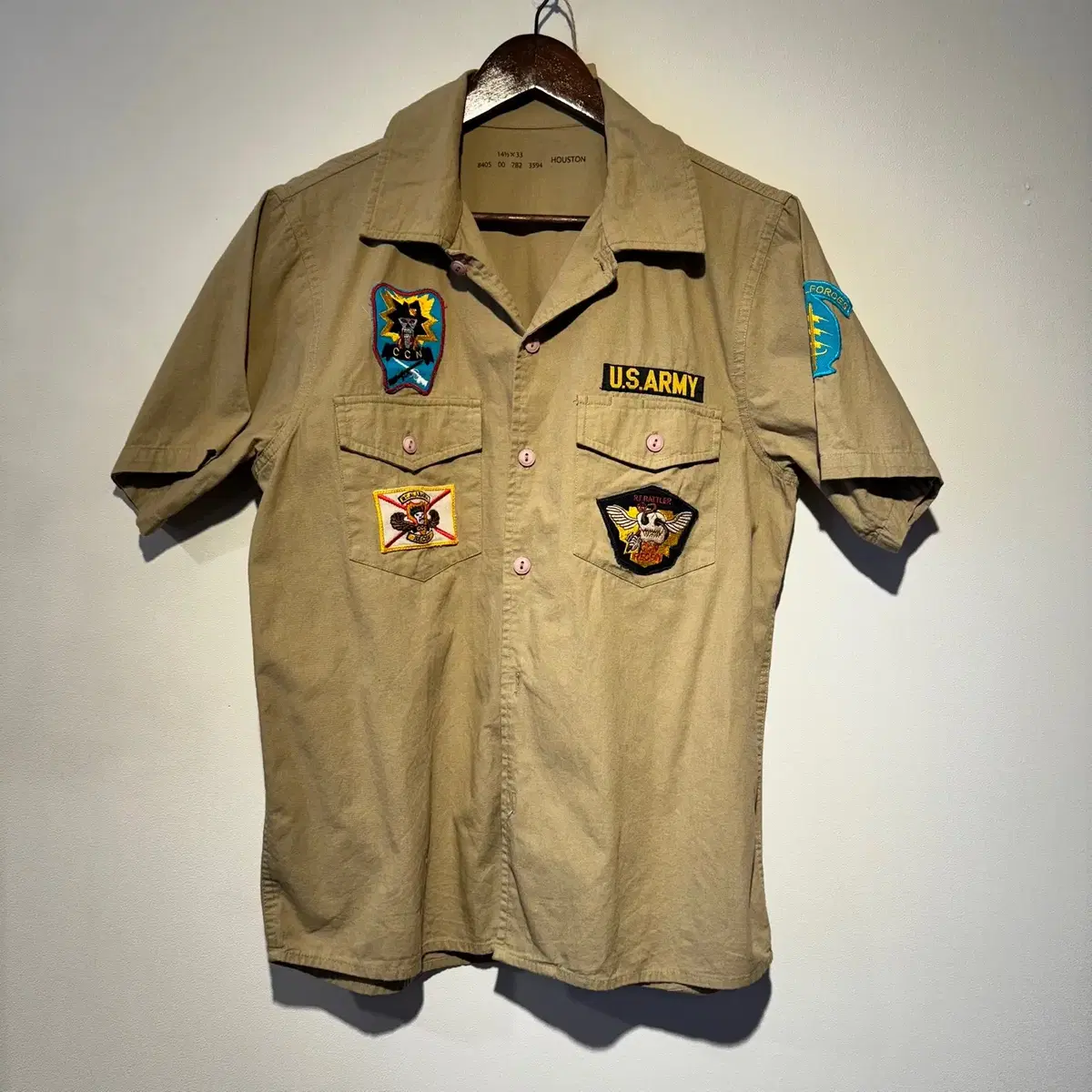 Houston Military Short Sleeve Shirt