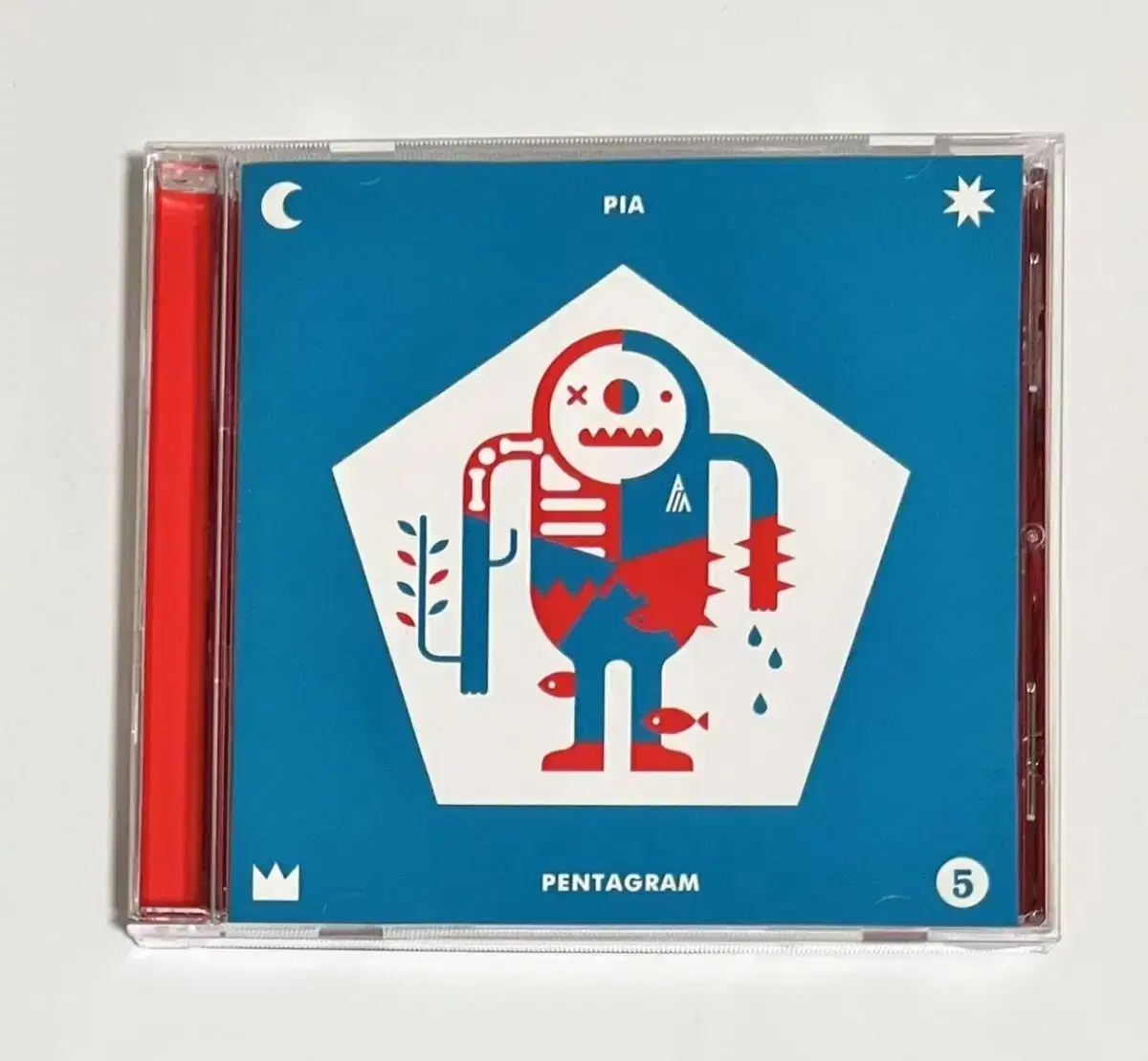 피아 5집 Pentagram 앨범 시디 CD