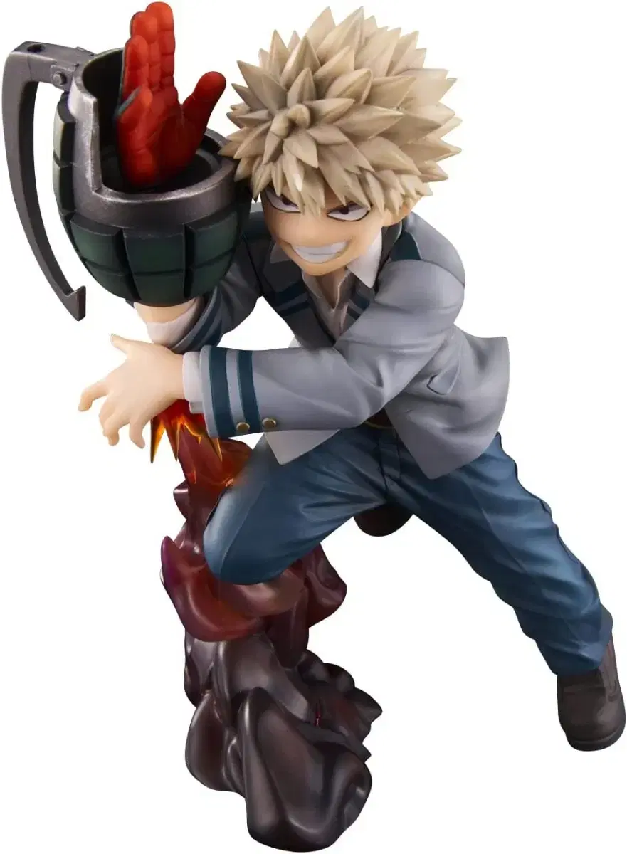 Hiroaka Nahia Bakugo Katsuki Intern Edition Scale Figure School Uniform