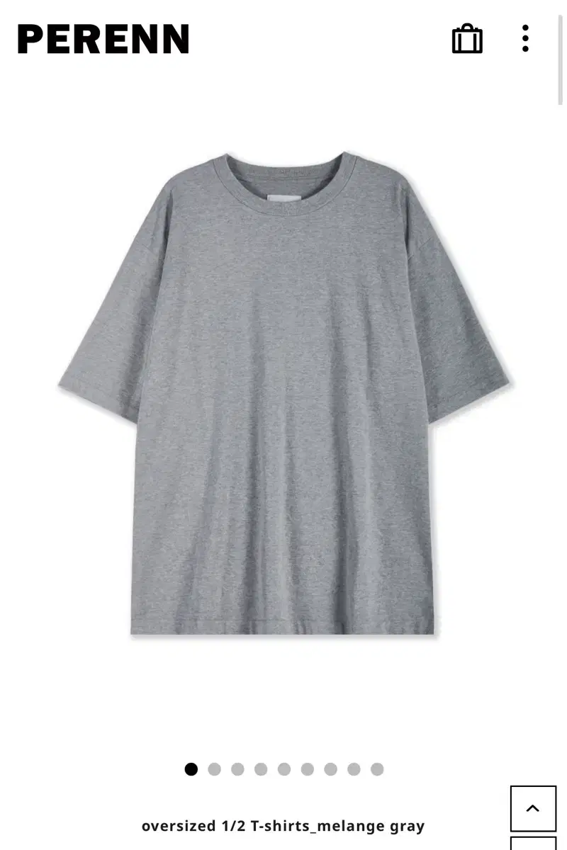 Perlen short sleeve gray 1 size