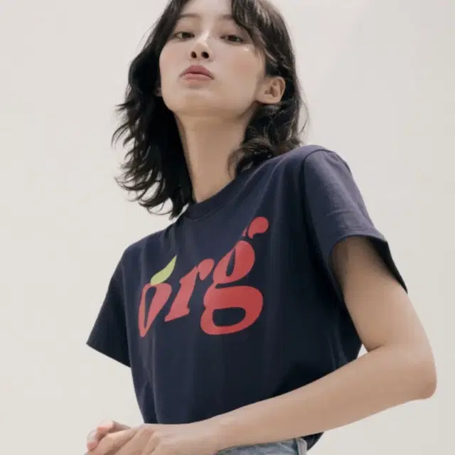 리올그 ORG PRINTING T-SHIRTS (NAVY)