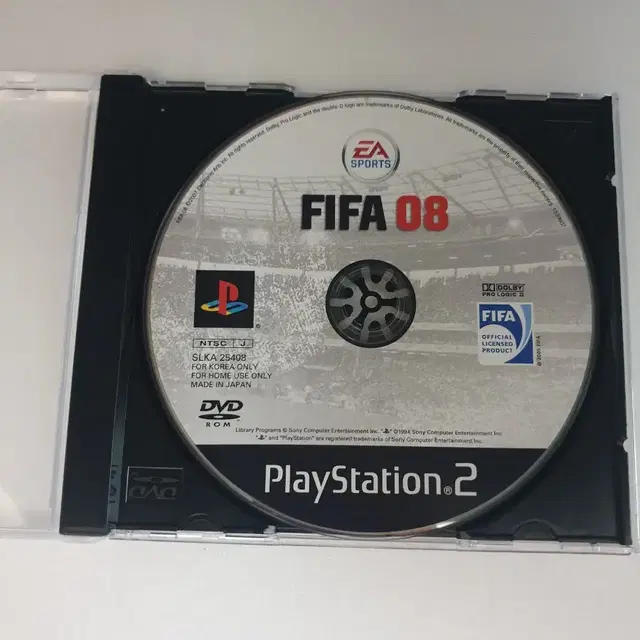 PS2 FIFA 08