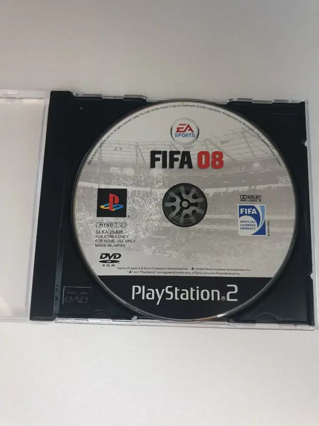 PS2 FIFA 08