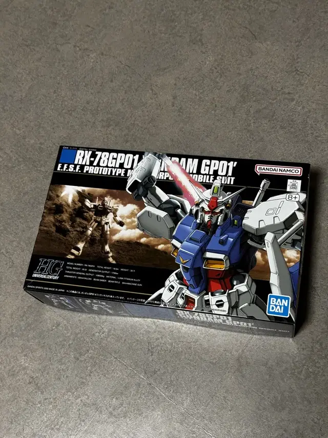 Hg gp01 제피랜더스 새제품