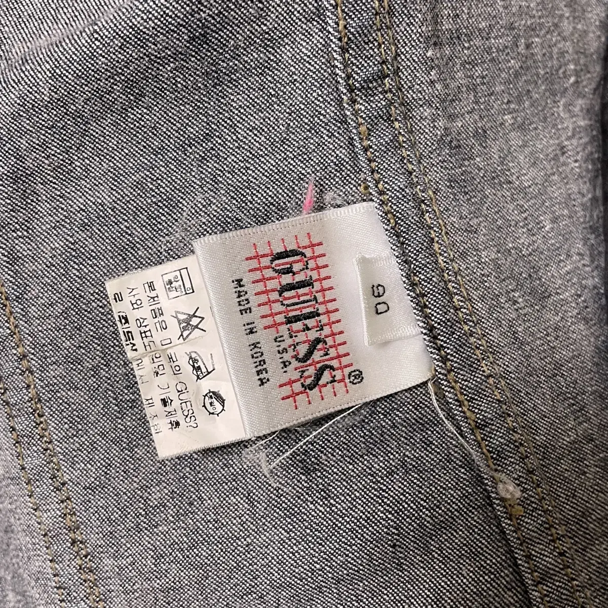 2002's guess denim jacket