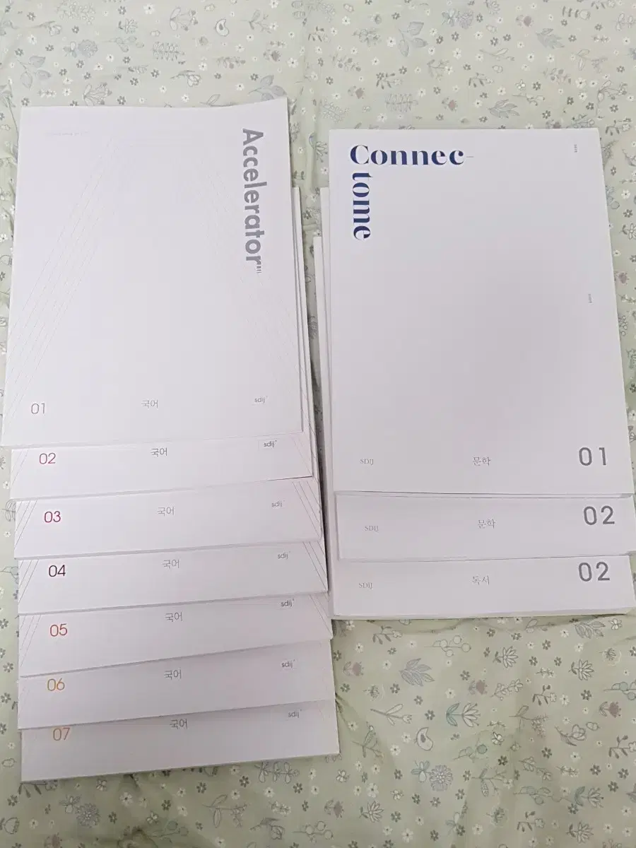 This year, a total of 10 volumes of Korean language Excel and Connectum for 40,000 won