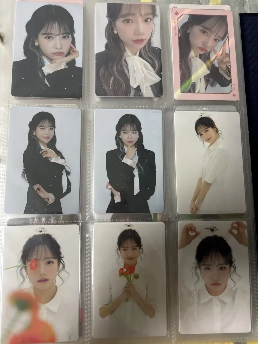 Yuri Jo album, photocard sold in bulk + iz*one binder