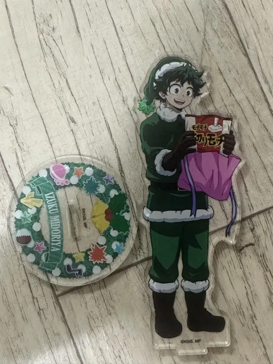 Midoriya Christmas acrylic