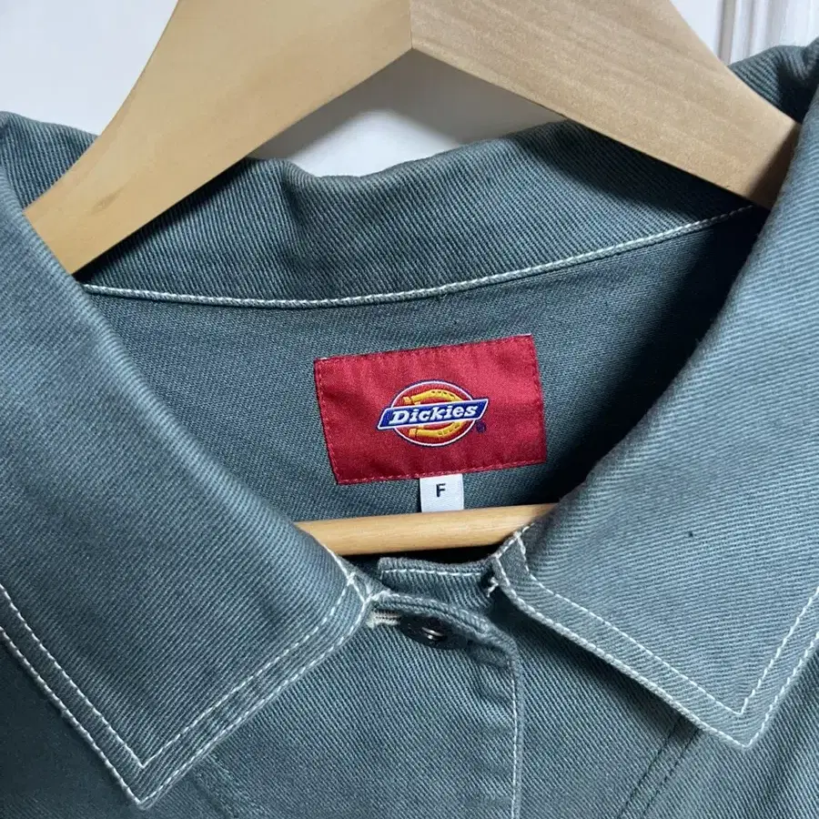 Dickies 재팬 여성 크롭 트럭커 자켓