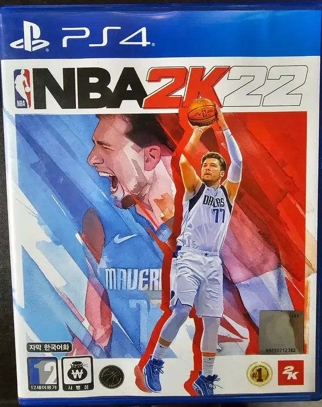 PS4 플스4 NBA2K22 스틸케이스포함