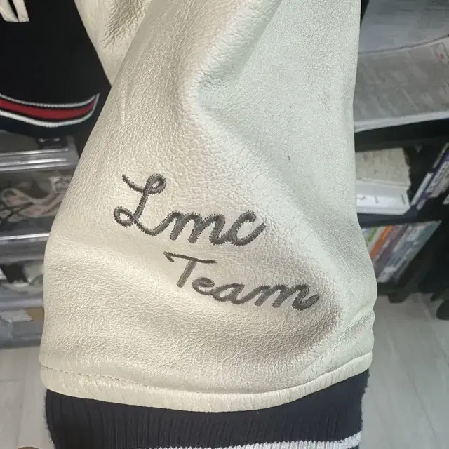 LMC TEAM 바시티 자켓 M