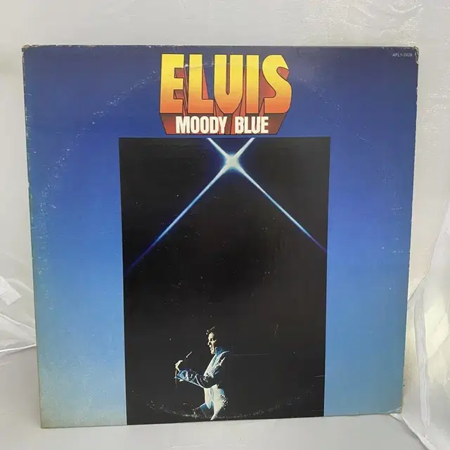 ELVIS MOODY BLUE LP / AA2551