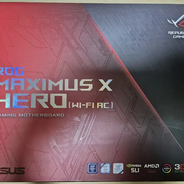 ASUS Z370 MAXIMUS X 팝니다(박스,안테나O)