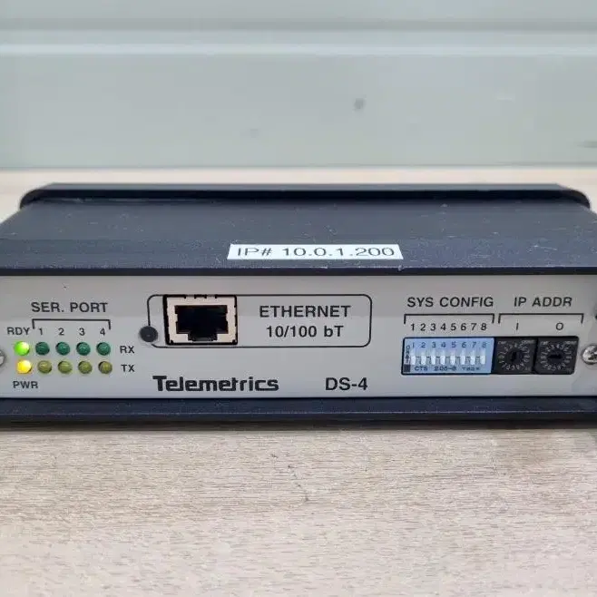 Telemetrics DS-4 Ethernet Device Server.