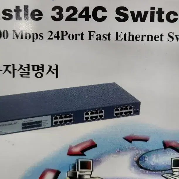 Rustle 324C Switch 워크 그룹용 스위치.