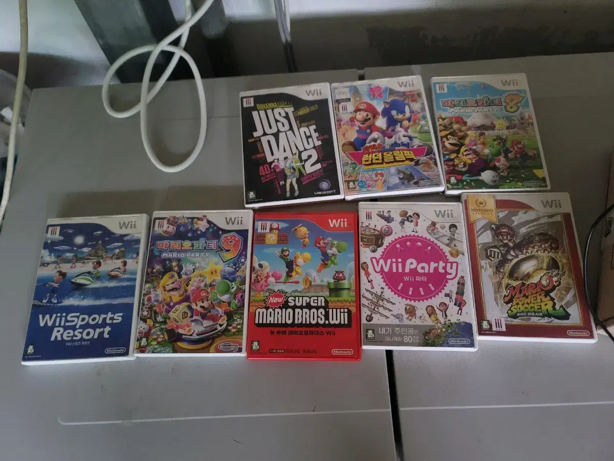 Nintendo WII (above) has several popular games sell 